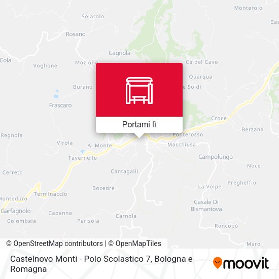 Mappa Castelnovo Monti - Polo Scolastico 7
