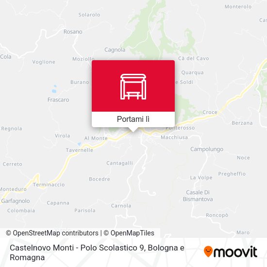 Mappa Castelnovo Monti - Polo Scolastico 9