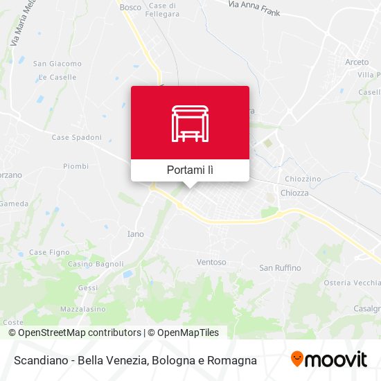 Mappa Scandiano - Bella Venezia