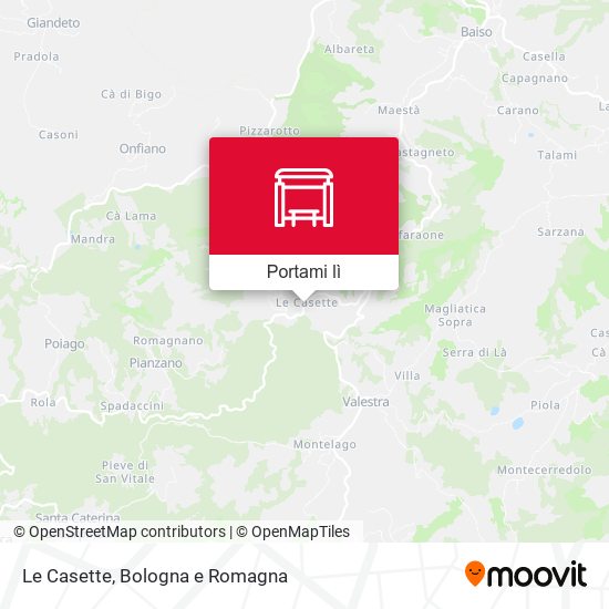 Mappa Le Casette
