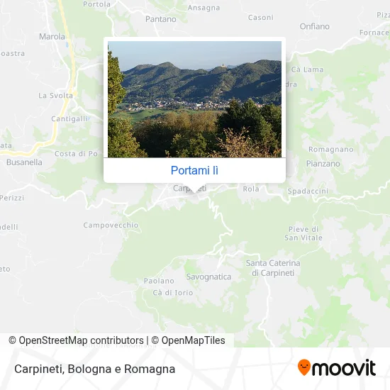 Mappa Carpineti