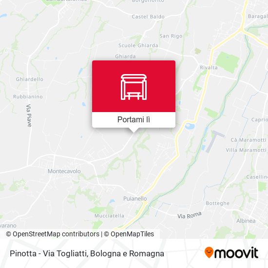 Mappa Pinotta - Via Togliatti