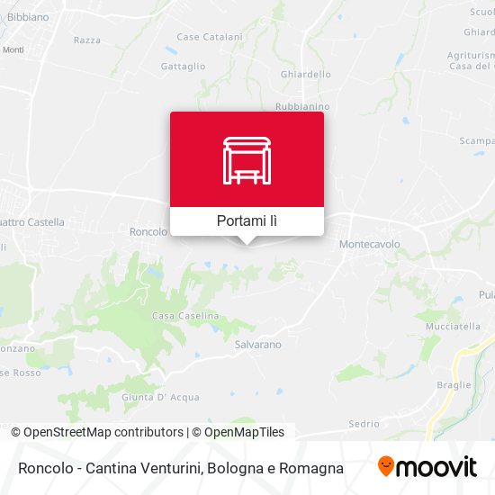 Mappa Roncolo - Cantina Venturini