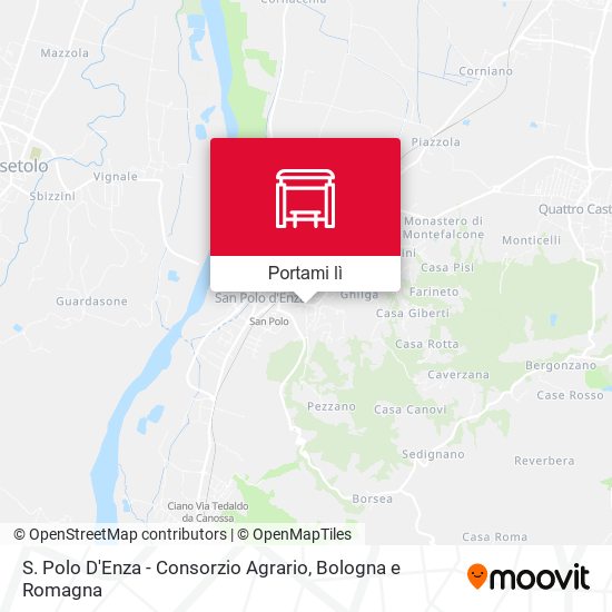 Mappa S. Polo D'Enza - Consorzio Agrario