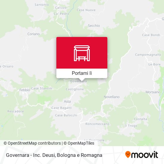 Mappa Governara - Inc. Deusi