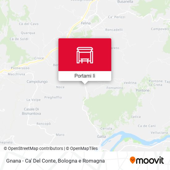 Mappa Gnana - Ca' Del Conte