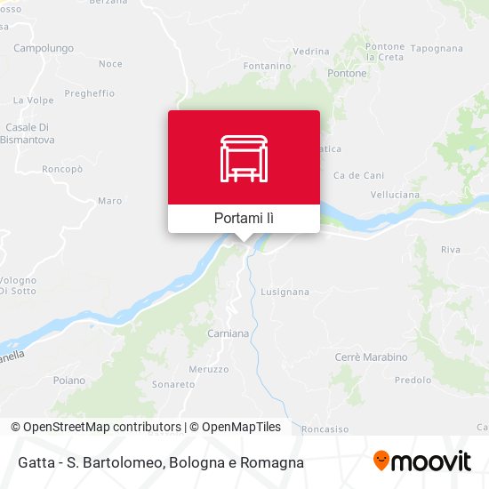 Mappa Gatta - S. Bartolomeo