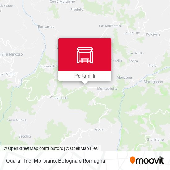 Mappa Quara - Inc. Morsiano