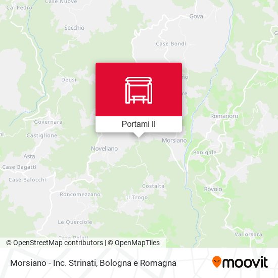 Mappa Morsiano - Inc. Strinati
