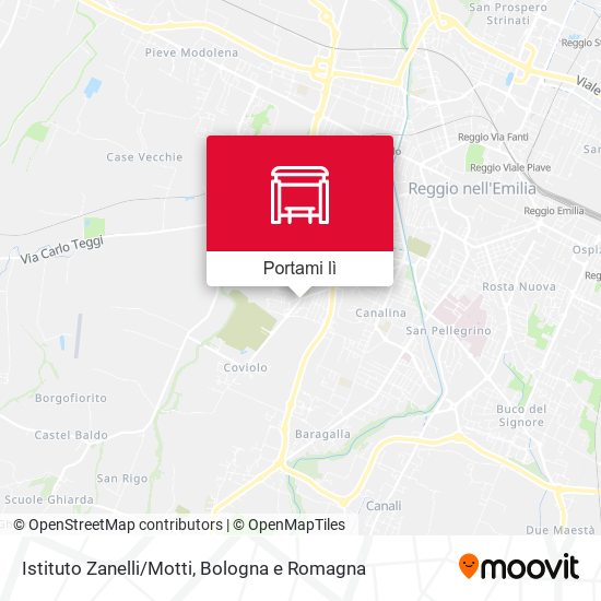 Mappa Istituto Zanelli/Motti