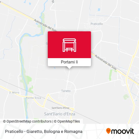Mappa Praticello - Giaretto