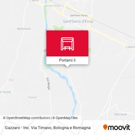 Mappa Gazzaro - Inc. Via Timavo