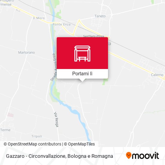 Mappa Gazzaro - Circonvallazione