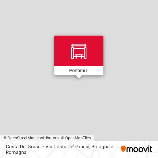 Mappa Costa De' Grassi  - Via Costa De' Grassi