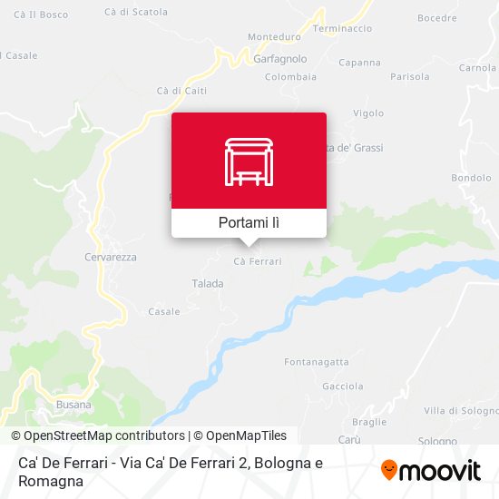 Mappa Ca' De Ferrari - Via Ca' De Ferrari 2