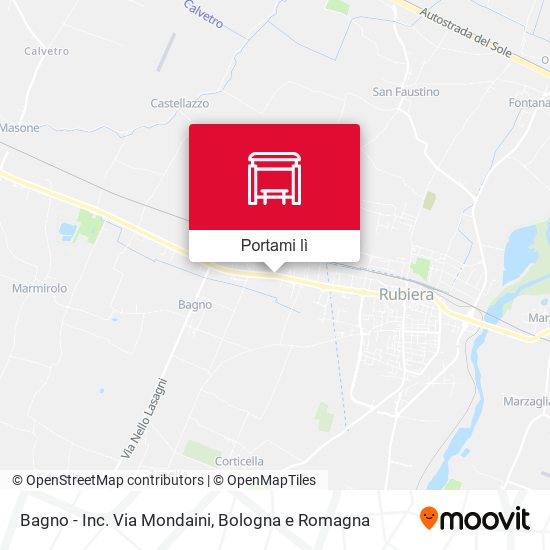 Mappa Bagno - Inc. Via Mondaini