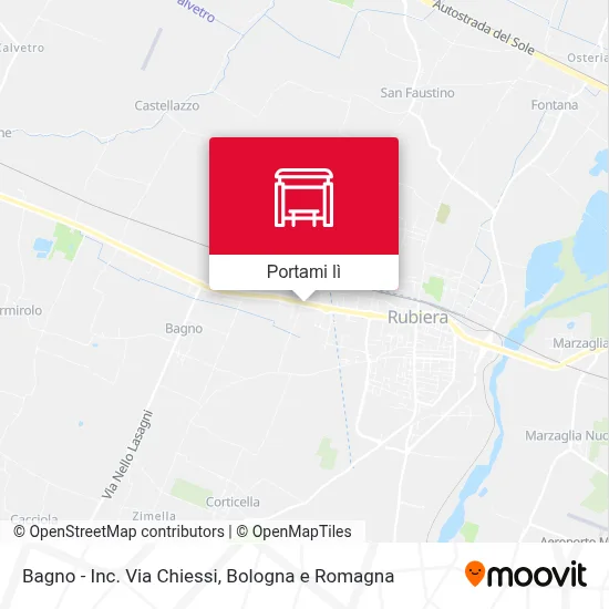 Mappa Bagno - Inc. Via Chiessi