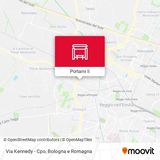 Mappa Via Kennedy - Cpo