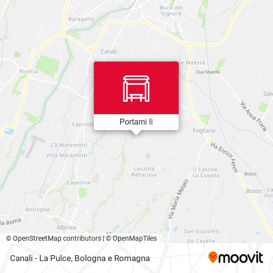 Mappa Canali - La Pulce