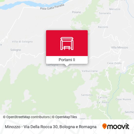 Mappa Minozzo - Via Della Rocca 30