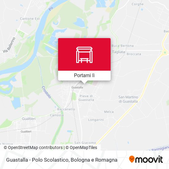 Mappa Guastalla - Polo Scolastico