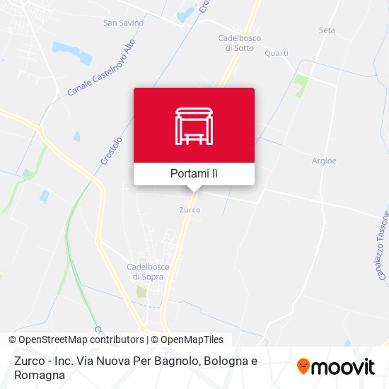 Mappa Zurco - Inc. Via Nuova Per Bagnolo