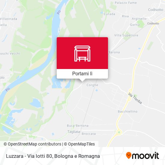Mappa Luzzara - Via Iotti 80