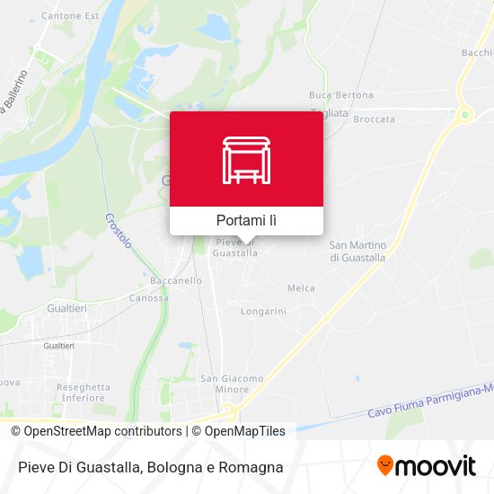 Mappa Pieve Di Guastalla
