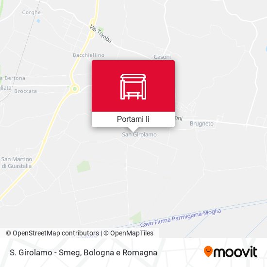 Mappa S. Girolamo - Smeg