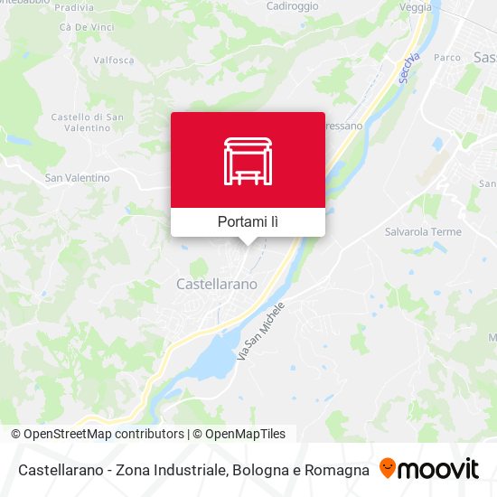 Mappa Castellarano - Zona Industriale