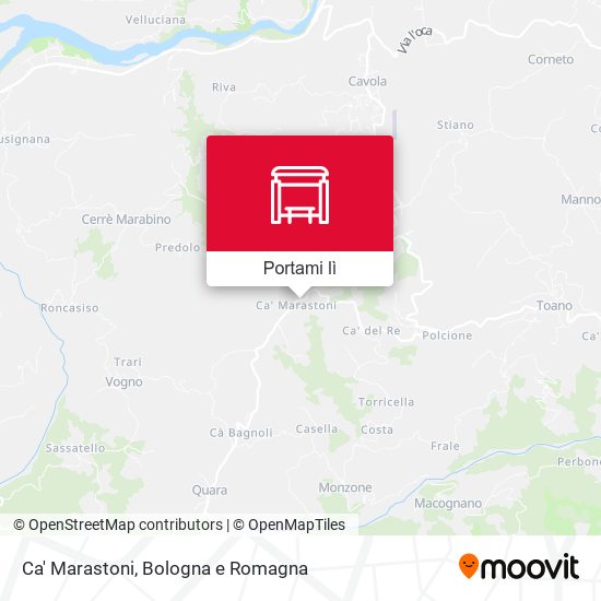 Mappa Ca' Marastoni