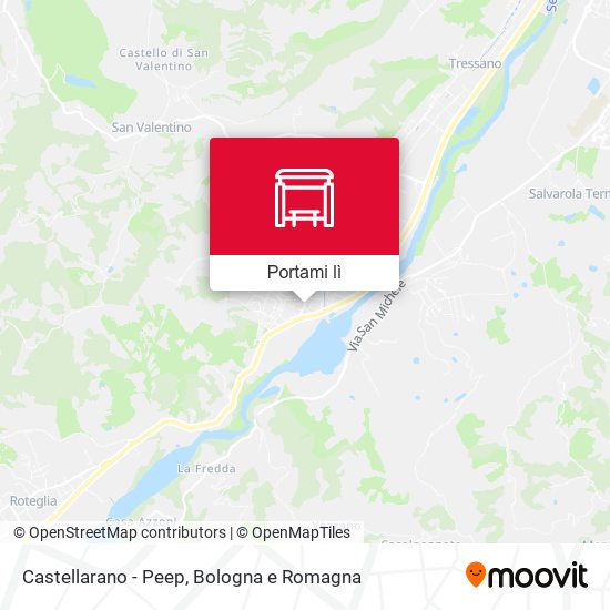 Mappa Castellarano - Peep