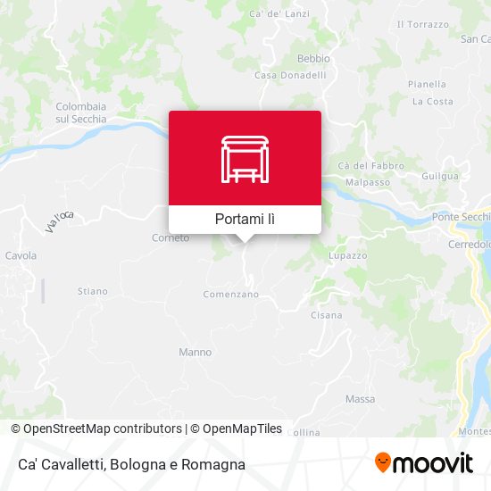 Mappa Ca' Cavalletti