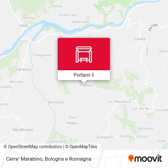 Mappa Cerre' Marabino