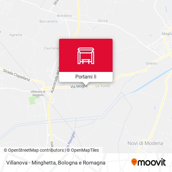 Mappa Villanova - Minghetta