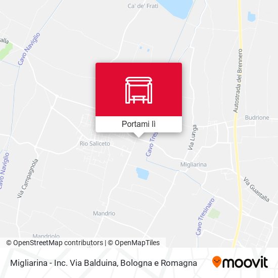 Mappa Migliarina - Inc. Via Balduina