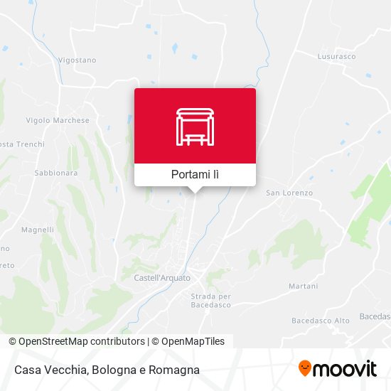 Mappa Casa Vecchia