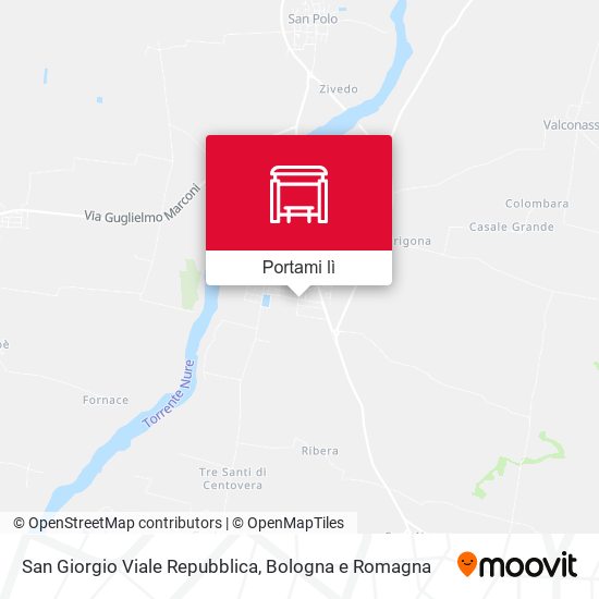 Mappa San Giorgio Viale Repubblica