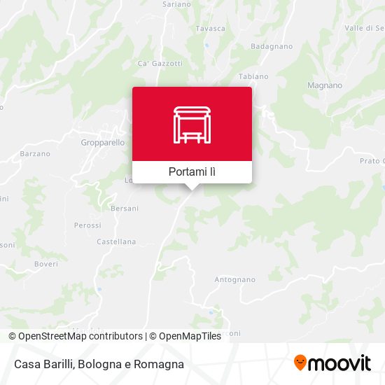 Mappa Casa Barilli