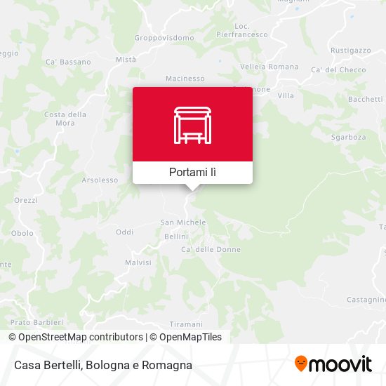 Mappa Casa Bertelli