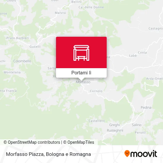 Mappa Morfasso Piazza