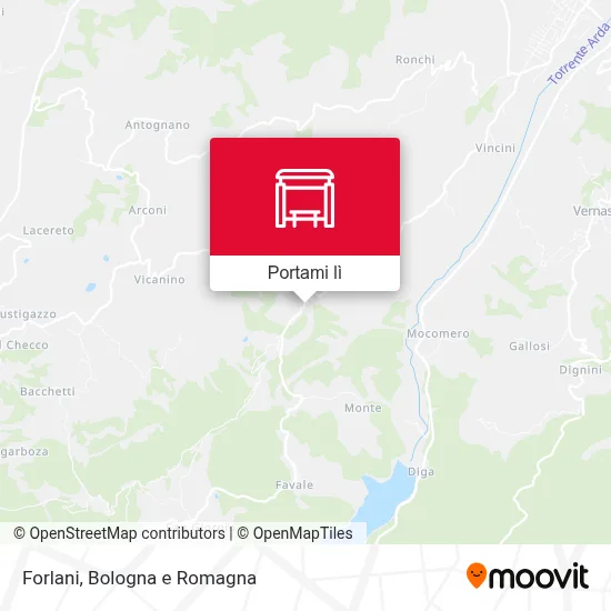 Mappa Forlani