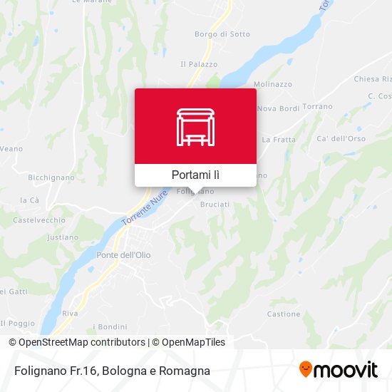 Mappa Folignano Fr.16