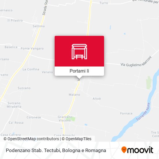 Mappa Podenzano Stab. Tectubi