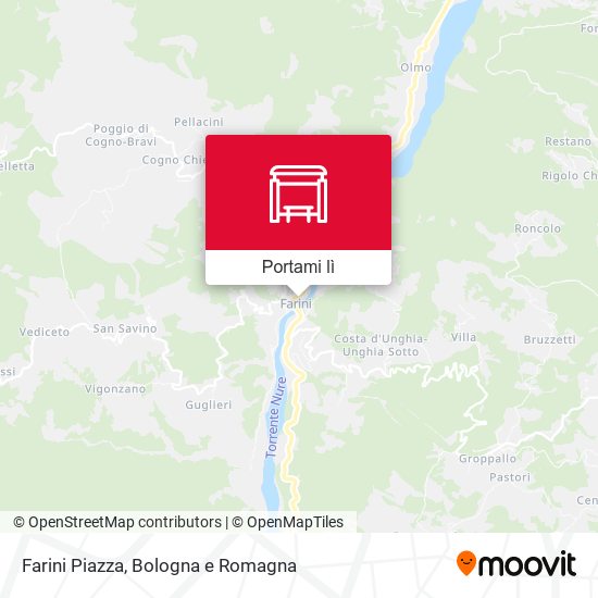 Mappa Farini Piazza
