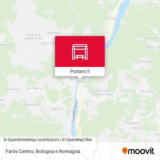 Mappa Farini Centro