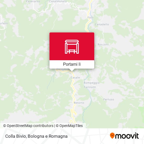 Mappa Colla Bivio