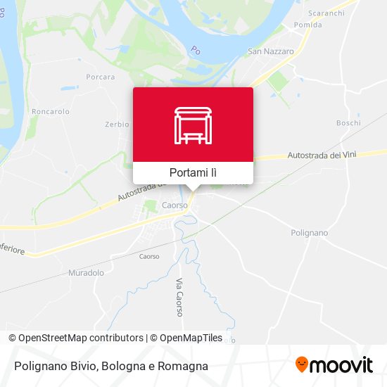 Mappa Polignano Bivio