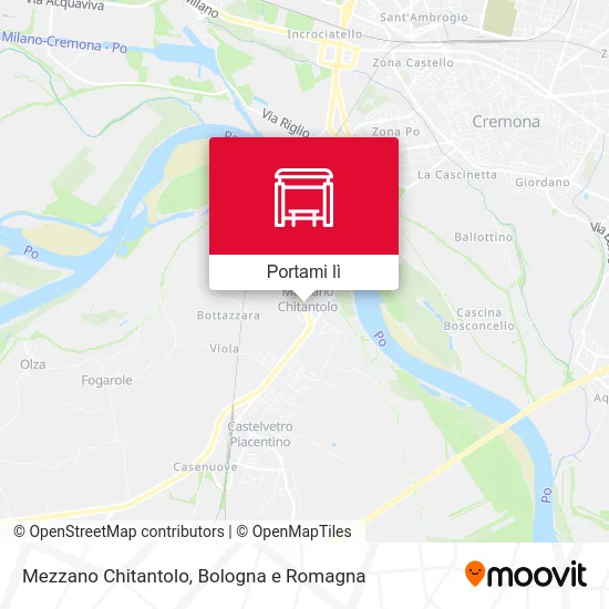 Mappa Mezzano Chitantolo
