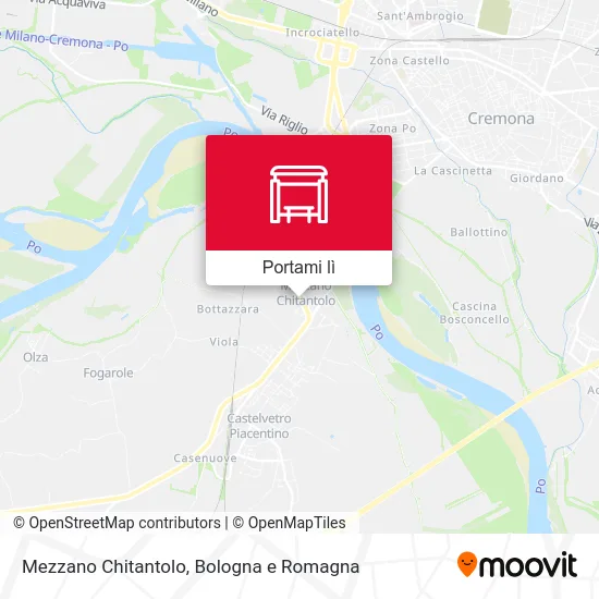 Mappa Mezzano Chitantolo